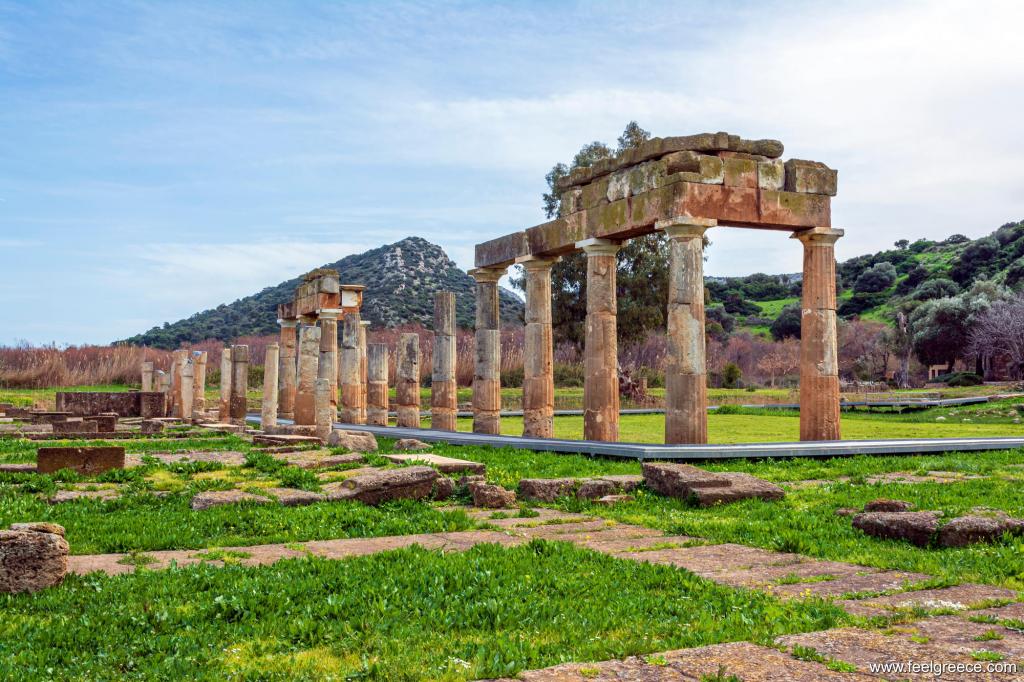 Ruins of ancient temple of Artemis