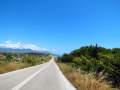 The road from Profitis Ilias
