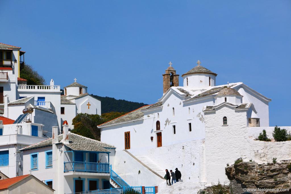 The most photographed church of Skopelos