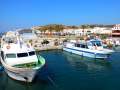 Two tourist ships for traveling between Kos and Nisyros