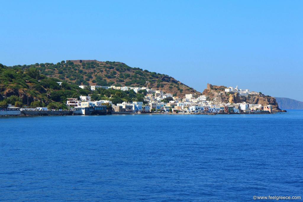 The whole village as seen from the sea