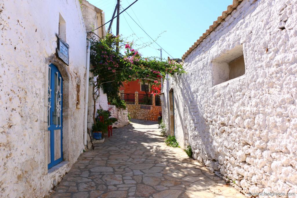 Alley in the old part of the village