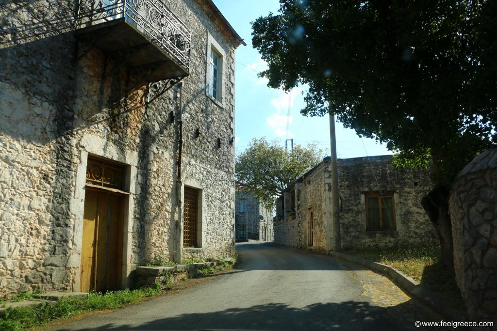Old houses in the village