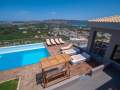 Villa Kedria with private heated pool and ocean view in Chania