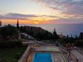 Villa Thetis with pool where the sunsets fade away